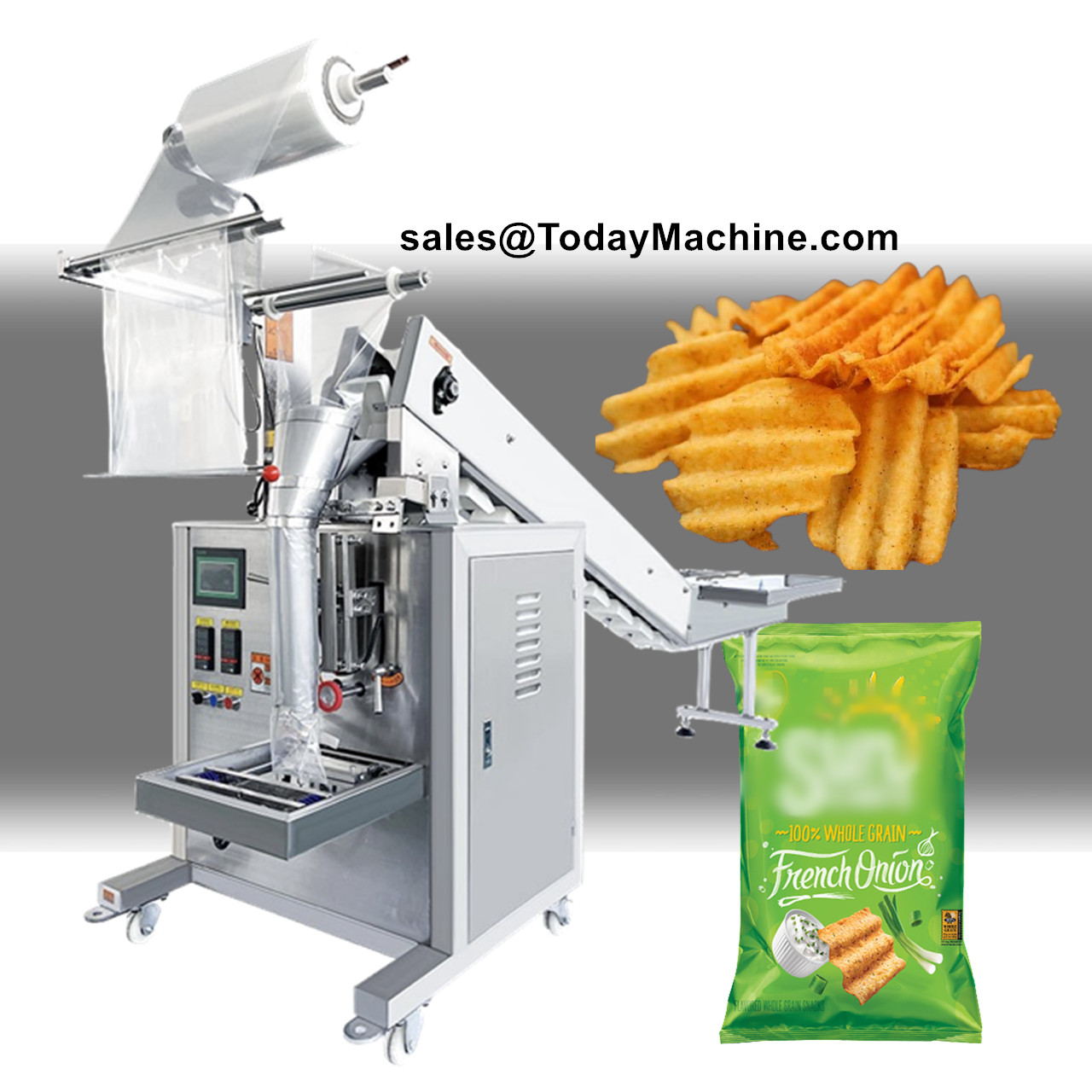 Mixed Seed Snack - 自動小型縦型チェーンバケット充填包装機（ミックスナッツ、種子、果物、チップス、スナック食品用ポーチ）