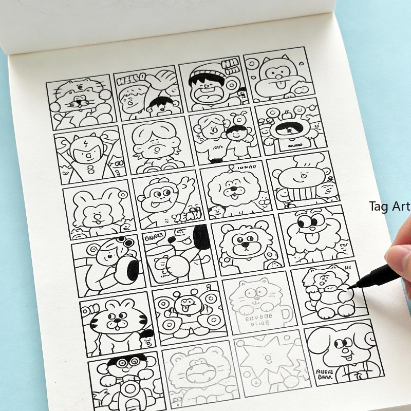 不安解消ハンド絵本、コピー線画アルバム、恐竜/モンスター/食 - Food And Snacks Coloring Book のレビューと価格