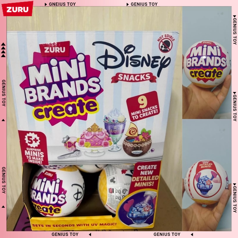 ZURUミニブランドズ ディズニースナックシリーズ ブライン - Food Snacks Brands のレビューと価格
